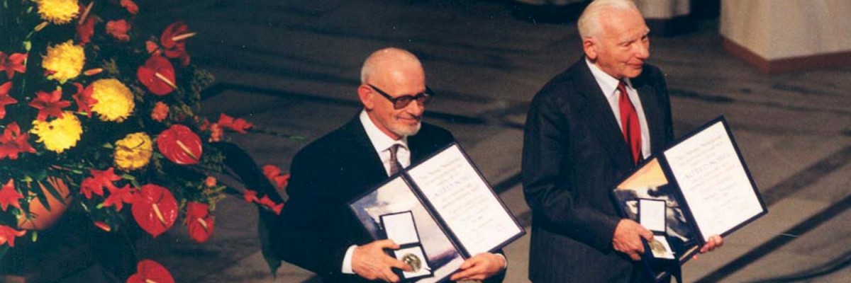 Nobel Peace Prize ceremony 1995